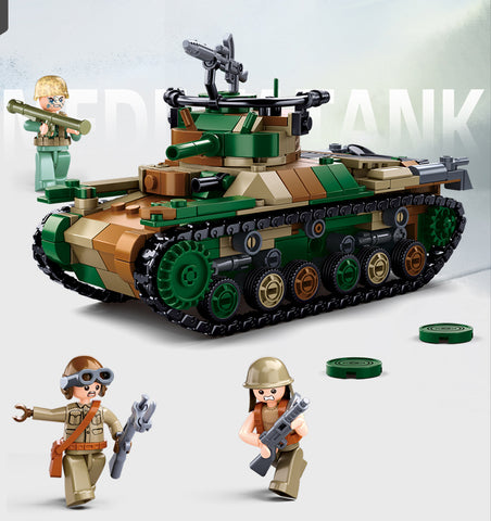 Japanese Type 97 WW2 Tank - M38-B1107