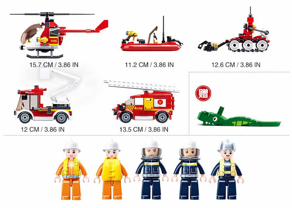 Fire Rescue Bundle Set - B0811