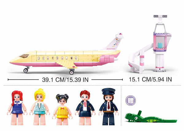 Girls Set large Airport set M38-B1166