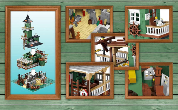 Seaside Light House Outlook - 30105 - 3452 Pcs