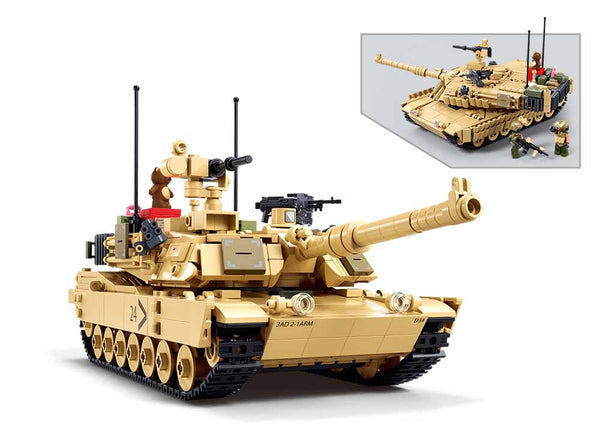 M1A2 Abrams TUSK II US Main Battle Tank - Sluban B1365