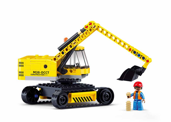 Sluban Construction Digger - B1196