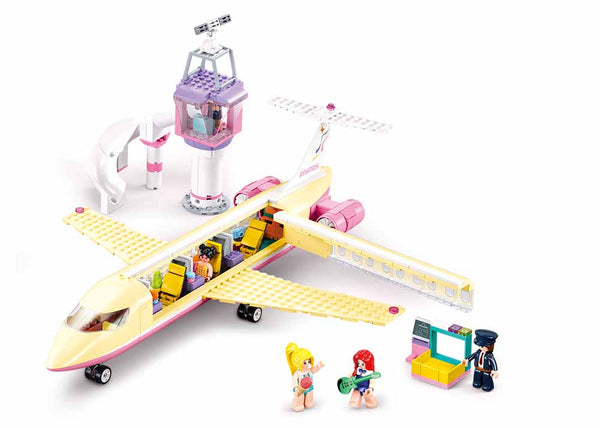 Girls Set large Airport set M38-B1166