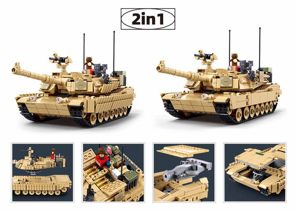 M1A2 Abrams TUSK II US Main Battle Tank - Sluban B1365