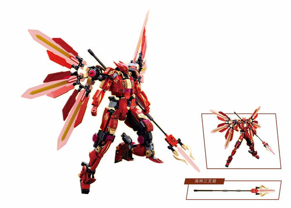 Mech Warrior - Red Warrior B1152