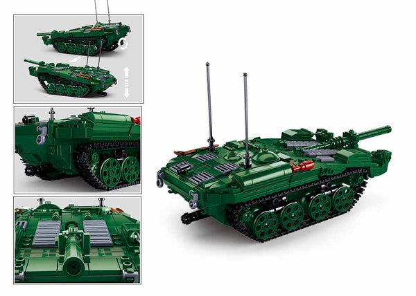 Swedish STRV103 - Modern Main Battle Tank M38-B1010 - 692 Pcs