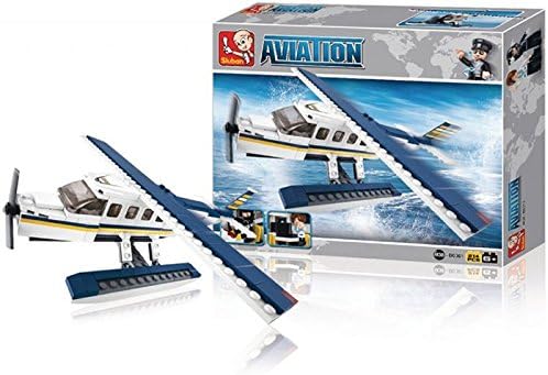 Sluban Sea-Plane Small AirPlane M38-B0361 - 214 Pcs