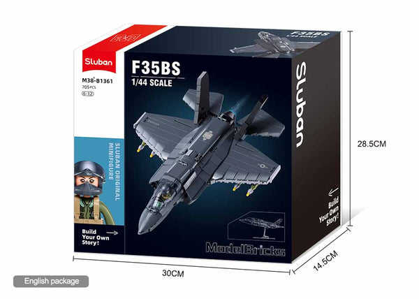 F-35 Lightning US Advance Stealth Fighter - Sluban B1361