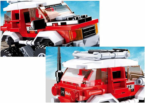 Sluban Off Road Car Club - 4x4 Car Series M38-B0663B