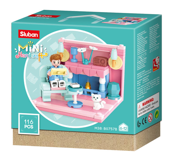 Girl's Mini House sets - 868 Pieces - M38-B0757