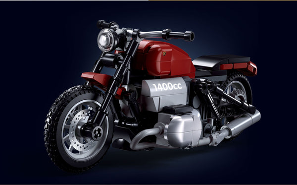 Motorcycle Classic Long Wheel Road Bike M38-B1131