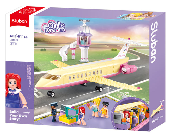Girls Set large Airport set M38-B1166