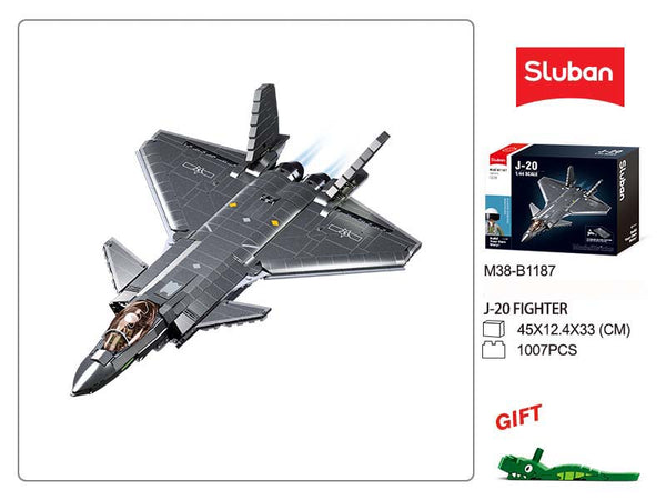 J20 Fighter Aircraft Set M38-B1187