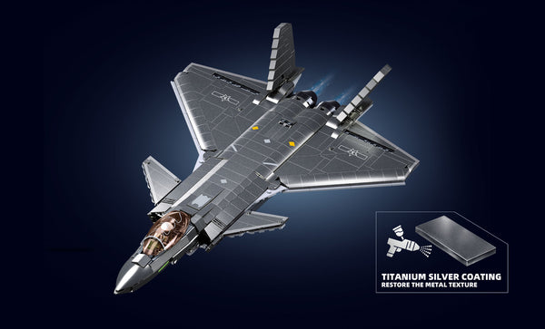 J20 Fighter Aircraft Set M38-B1187