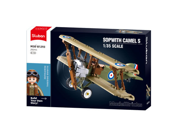 WWI Sopwith Camel Bi-Plane Fighter - B1293