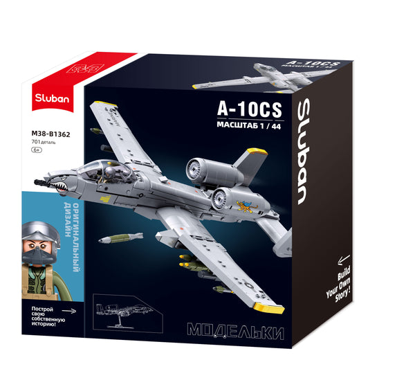 A-10 Thunderbolt Tank Buster Fighter - Sluban B1362