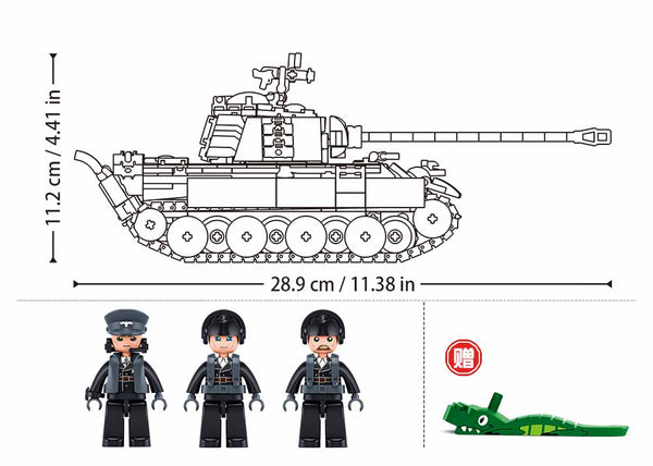 WWII German Panther G-S Tank - M38-B1535