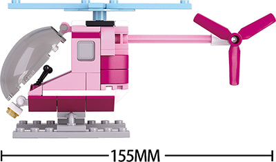 Girls Patrol Helicopter M38-B0600D