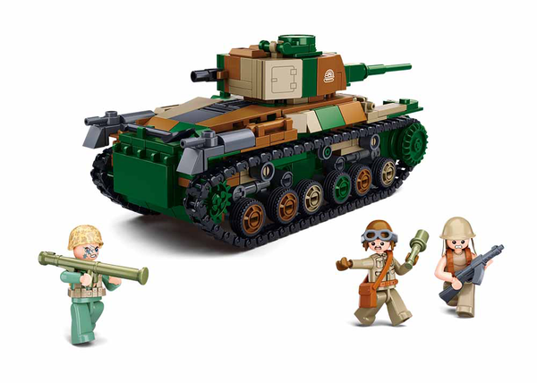 Japanese Type 97 WW2 Tank - M38-B1107