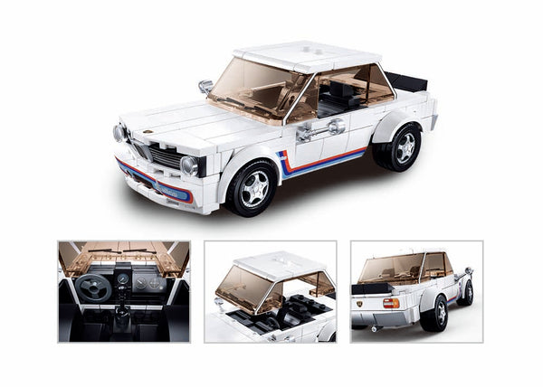 Classic 80’s Sports Car (M38-B1126) 277 PCS