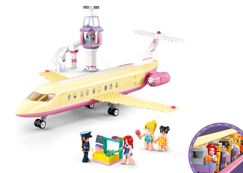 Girls Set large Airport set M38-B1166