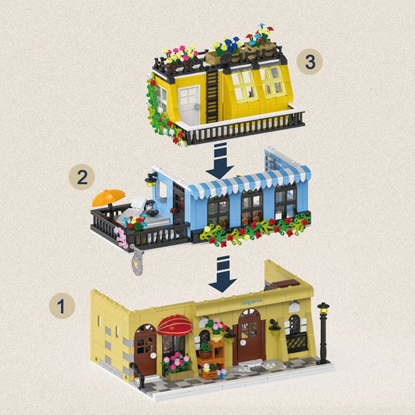 City High Rise Hotel & Restaurant - 20115 - 1464 Pcs