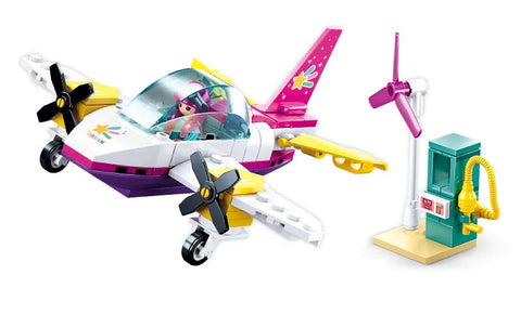 Girls Mini Private Plane M38-B0921B