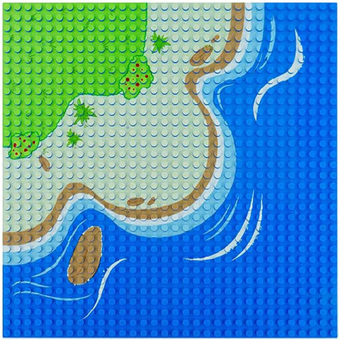 Ocean / Beach Base Plates - 25 x 25 cm