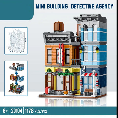 City Detective Building  - 20104 - 1178 Pcs