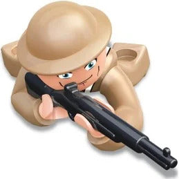 WWII - Individual Mini Figure in sealed bag M38-B0581