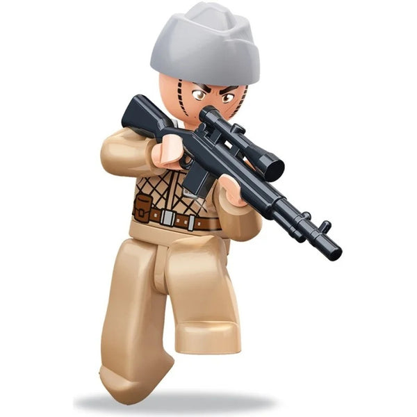 WWII - Individual Mini Figure in sealed bag M38-B0581