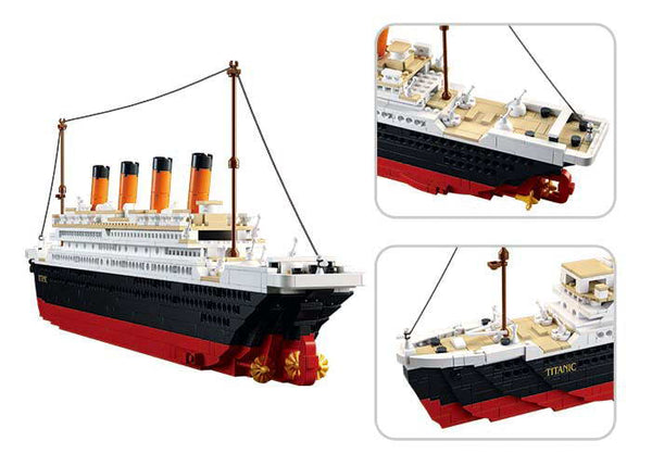 LARGE SCALE TITANIC MODEL KIT M38-B0577 (65CM LONG) - 1012 PCS