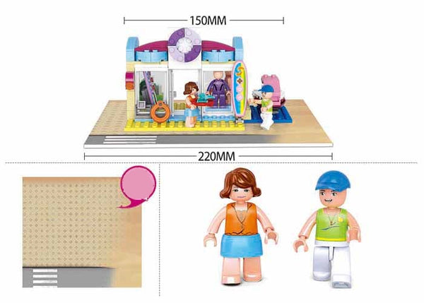 Sluban Beach Surf Shop / Store - M38-B0603