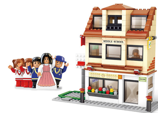 School Bus and School House