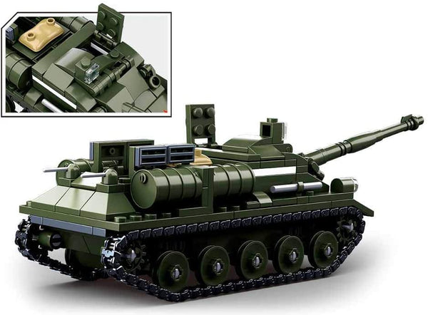 Sluban WW2 SU-85 Tank Destroyer Set - 347 Piece - M38-B0687
