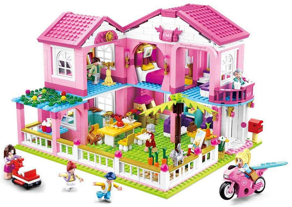 Girl's Dream Large Mansion house - 896 Pieces - M38-B0721