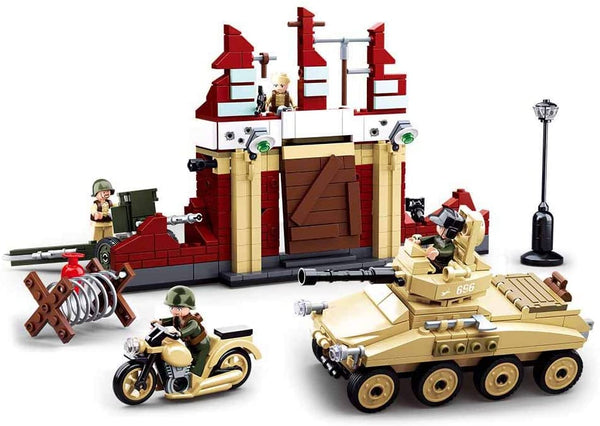 Battle of Stalingrad - Tank and City Battle Set 479 Pieces - M38-B0696