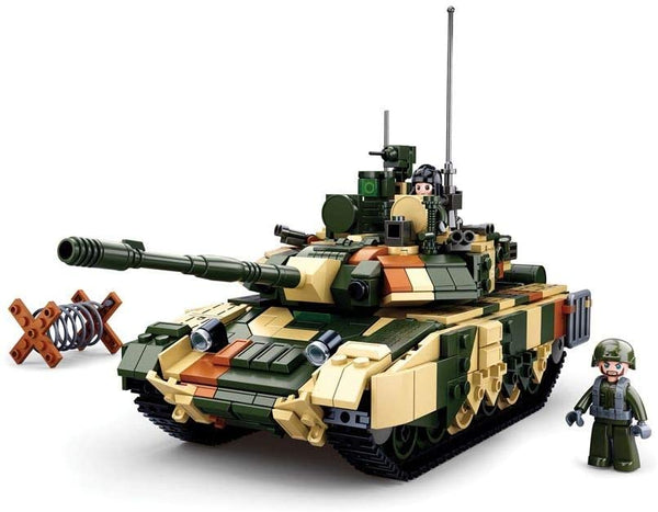 Sluban T-90 Main Battle Tank - 758 Pieces  - M38-B0756