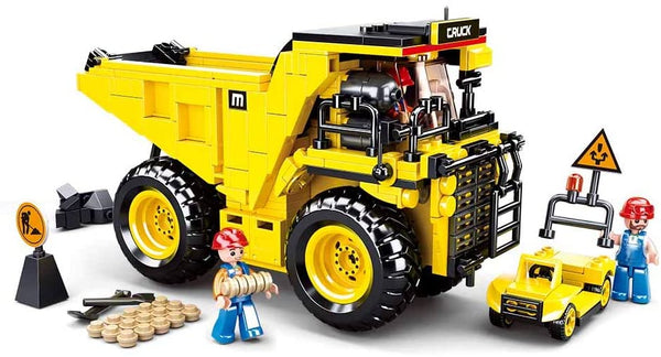 Sluban Big Mine Wagon - Construction Vehicle - 416 Pieces - M38-B0806