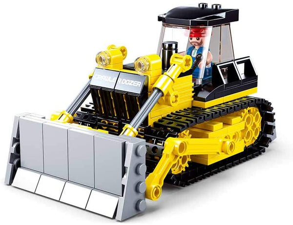 Bulldozer Construction Vehicle - 231 Pieces - M38-B0802