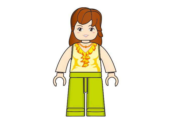 Girl's Dream Gas Station (Small Set) M38-B0518