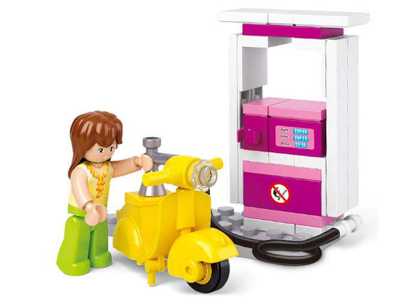 Girl's Dream Gas Station (Small Set) M38-B0518