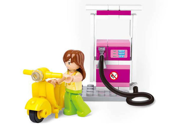 Girl's Dream Gas Station (Small Set) M38-B0518