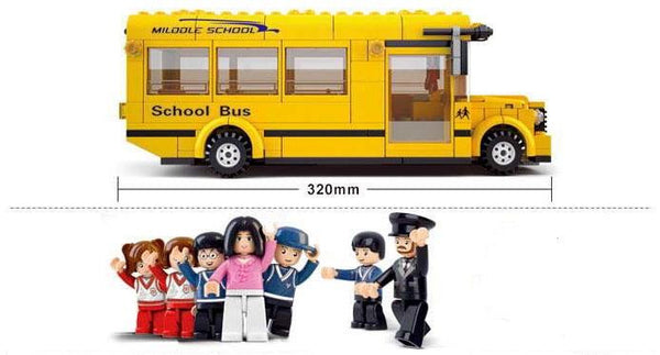 School Bus and School House