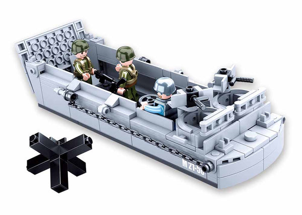 Higgins US WW2 Landing Craft   - 182 Piece - M38-B0855