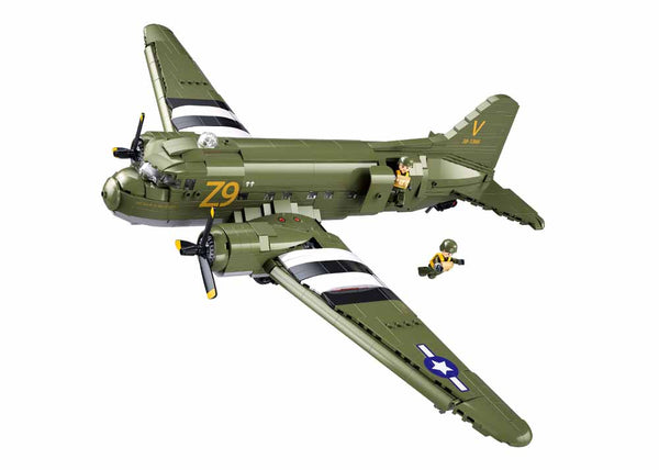 C-47 WW2 Dakota Skytrain Troop Transport - Sluban B1366