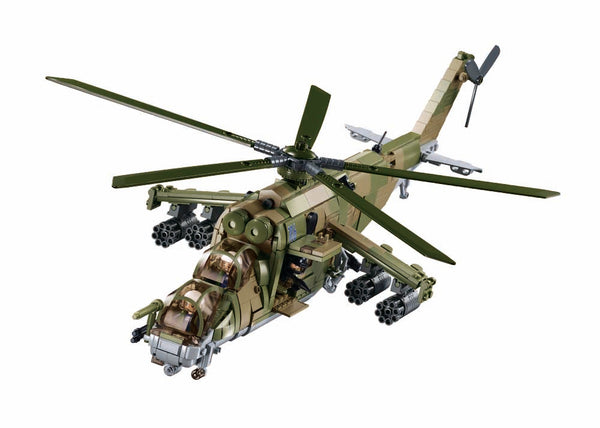 Russian Hind MI-24S Attack Helicopter M38-B1137