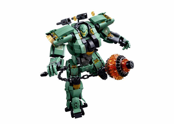 Mech Warrior -Green Warrior B1153