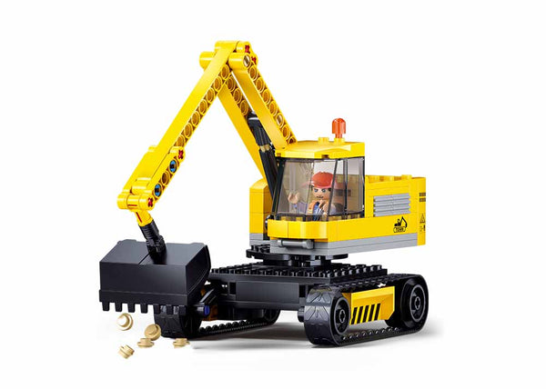 Sluban Construction Digger - B1196