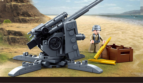 Sluban 88mm Anti-Aircraft Gun  - 115 Piece - M38-B0852